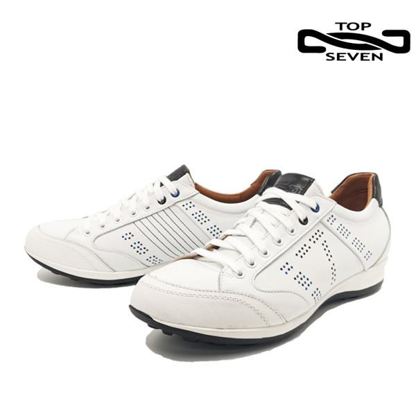 トップセブン スニーカー TOP SEVEN T7-S305 G WHITE/NAVY メンズ 靴 ...