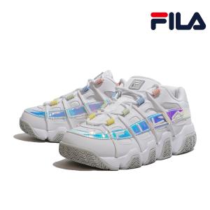 FILA フィラ 厚底スニーカー FILA BARRICADE XT97 HOLOGRAM WFW25058007 フィラバリケード WHITE/HOLOGRAM SILVER 25FW
