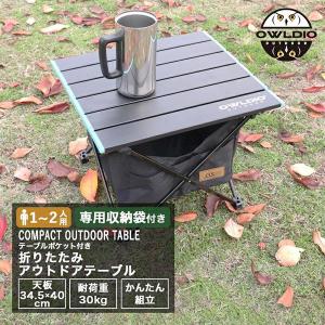 レジャーテーブル ローテーブル 折りたたみ アウトドア おしゃれ 軽い コンパクト 軽量 ミニテーブル レジャー アウトドア ソロキャンプ「takumu」