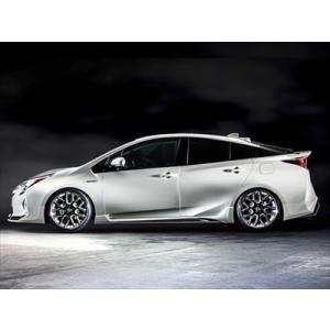 プリウス 50系 前期 ハイブリッド サイドステップ 2色塗分け塗装済