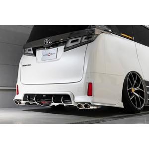 アルファード 30 AGH(2.5L)専用 左右4本出しマフラー テール