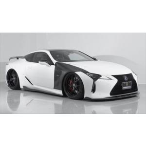 LEXUS LC500/500h URZ100/GWZ100 AIMGAIN SPORT エアロ3点セット ウェットカーボン製 クリア塗装取付込｜toptuner-store