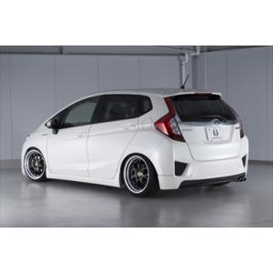 フィット GK RS 前期 リアアンダースポイラー 塗装済 FRP製