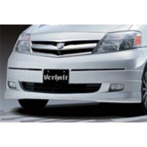 10系アルファード後期 ハーフエアロ3点セット FRP未塗装 【シックス