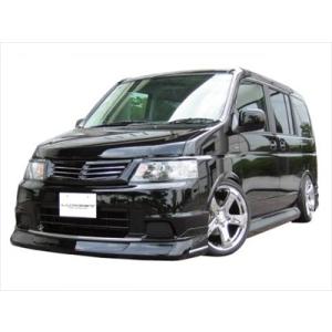 STEP WGN SPADA RF5-8 後期 LUXEST フロントハーフスポイラー 塗装済