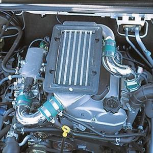 ☆加速UP！ジムニー JB23 1〜3型専用 インテークターボパイプフルセット☆ ジムニー 吸気 ターボ サクションパイプ ＆ エアクリーナーセット JB23