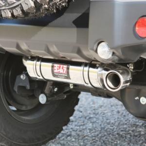 アピオ ジムニー JB64 ヨシムラマフラー トツゲキR-77J チタン