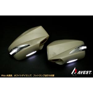 86 ZN6 LSデザインドアミラーウィンカー LEDデイランプ付 デイランプ色：ホワイトLED 塗...