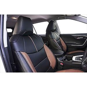 50系 RAV4 G”Zpackage/G/X 専用シートカバー ブラック+ブラウン