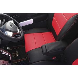 VW POLO 6RC 5ドア モダン シートカバー ブラック/赤色｜toptuner-store