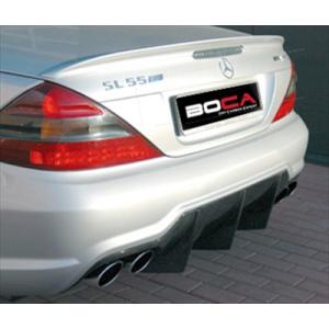 BENZ SL-Class R230 Carbon DTM Rear Diffuse クリア塗装済み