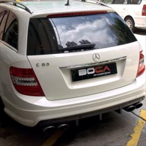 BENZ C-Class W204 C63 Wagon Carbon DTM Rear Diffus...