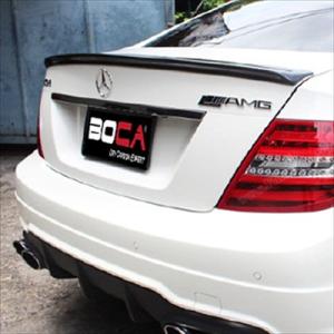 BENZ W204 C63 Coupe Facelift Carbon Trunk Spoiler ...