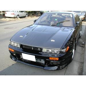 S13 エアースクープボンネット （カーボン） クリア塗装済み｜toptuner-store