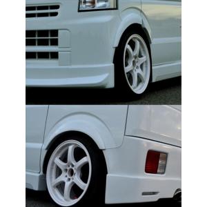 ブラックス】エブリイバン DA64V オーバーフェンダー