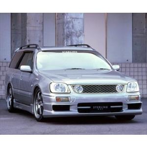 ステージア C34 260RSルック サイドステップ(被せタイプ) : エアロ