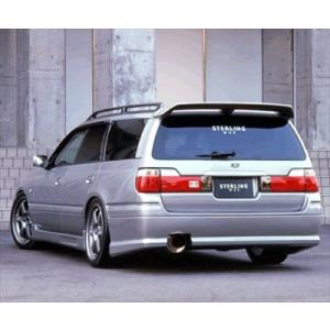 C34ステージア MC後 260RSルック サイドステップ (被せ