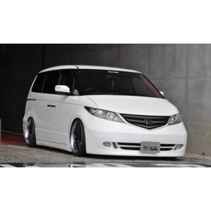 エリシオン RR 後期 FRONT BUMPER SPOILER FOG LAMP付き 塗装取付込