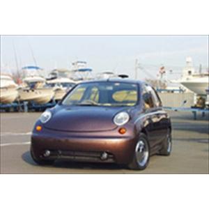 マーチ K12（前期・中期） キャルペッパーフロッギー ヘッドライトカバー 塗装済み