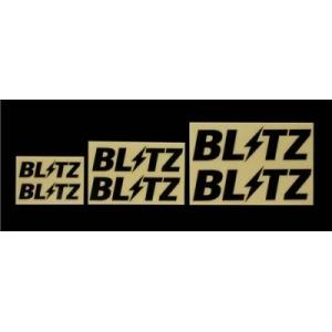 BLITZ Logo sticker カラー：ブラック W：200