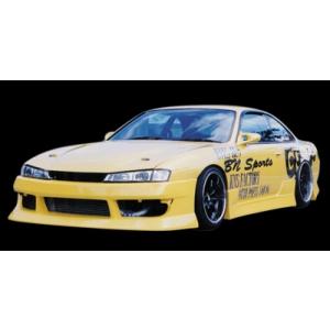 D-MAX】フロント オーバーフェンダー（左右セット）S14前期 シルビア(+