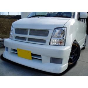 ワゴンR MH21/22 フロントバンパースポイラー 塗装済み