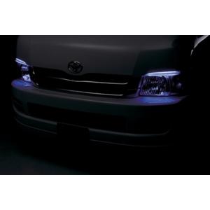 ハイエース 200 1/2型 標準ボディ クリスタルアイ LEDカラー：ブルー