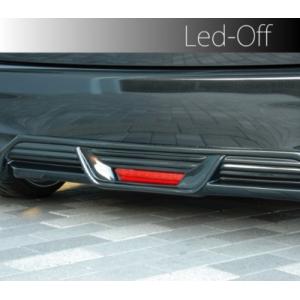 DA17V エブリイバン リアハーフスポイラー用 LEDレッドレンズSET