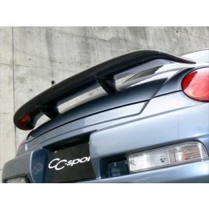 コペン 880系　カーボンウィング　　加工 L880 コペン リアウイング （純正タイプ） 平織りウエットカーボン