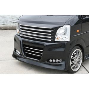 エブリイワゴン DA64W フロントリップ 塗装取付込 : エアロ.カスタム