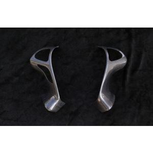 フーガ Y51 ステアリングパネル Bタイプ 綾織カーボン : エアロ