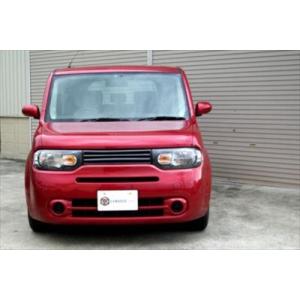 キューブ Z12 マークレスグリル ガンメタ塗装済 : エアロ.カスタム