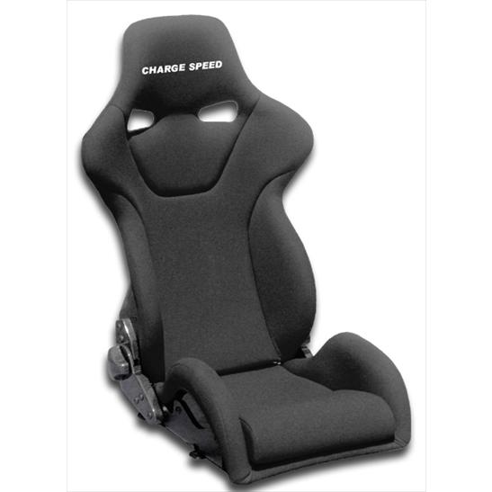 リクライニングバケットシート ジュノアーR シリーズ BLACK シートバック カーボン