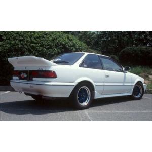 AE92トレノ リアスポイラー（ベタ付） 塗装取付込