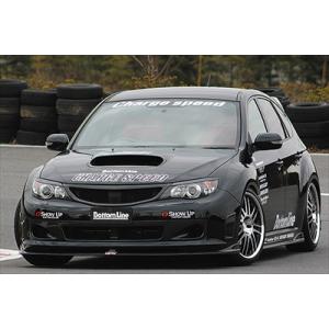 インプレッサ WRX STI GRB/GRF A/B型 BottomLine Type-1フロントグリル