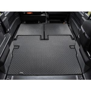 JJ1/2 エヌバン タフラバー ロングラゲッジマット タイプ2 (分割型) オーバーロックカラー：...