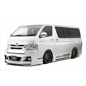 ハイエース 200系 4型 ワイドボディ サイドフリッパー 左右セット