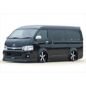ハイエース 200系 4型 ワイドボディ サイドフリッパー 左右セット