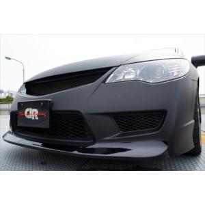 シビック タイプR FD2 フロントリップスポイラー ブラックペイント仕上