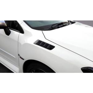 VA WRX STI/S4 バンパーダクト(リア) 塗装済み : エアロ.カスタム