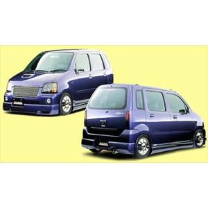 MC11S.21S WAGON R/RR 前期 CHROME HEART RR専用ビレットグリル刀断...