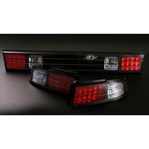 S14 SILVIA LEDテールランプ ブラック ガーニッシュセット