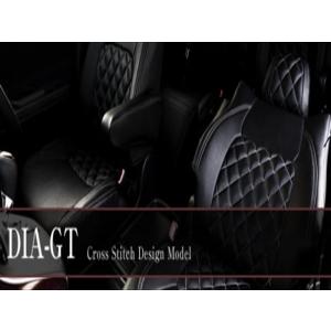 ekワゴン B11W シートカバー DIA-GT ブラック PVC （シルバーステッチ）｜toptuner-store