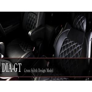 レガシィツーリングワゴン BR シートカバー DIA-GT ブラック(シルバーステッチ)｜toptuner-store