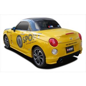DーSPORT D SPORT リヤロアスカート 未塗装 コペンセロ LA400K D
