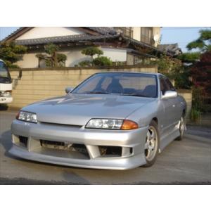 スカイライン HCR32 R32 フロントバンパー H1/5〜H5/8 FRP 未塗装 社外