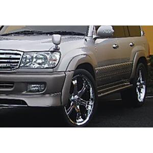 ランドクルーザー100 ランクル100 オーバーフェンダー30ミリ新品モール付き LANDCRUISER 100 / CYGNUS | ELFORD