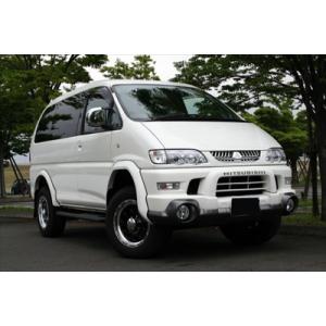 DELICA SPACE GEAR L-400後期 オーバーフェンダー （シャモニーグレード　純正アンダーガーニッシュ付き車専用タイプ）｜toptuner-store