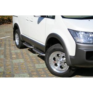 デリカD5ブラック フェンダーアーチ 6個セット 明和 エルフォード」デリカ D:5（CV4W/CV5W）用+9mm フェンダー