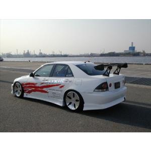 ALTEZZA リアハーフスポイラー 塗装取付込